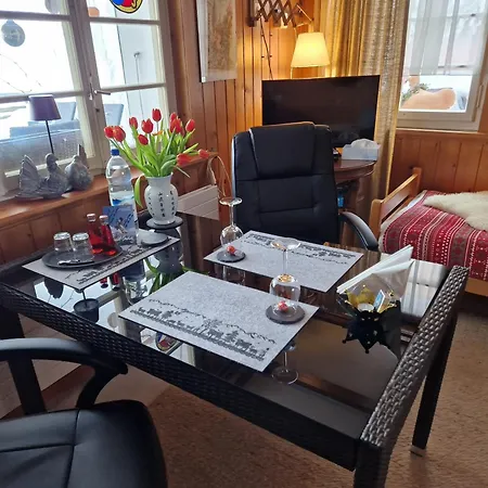 Gotthelf Gartenstudio, Ferien Mit Hund Apartment Adelboden