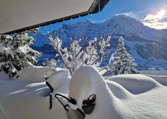 Gotthelf Gartenstudio, Ferien Mit Hund Apartman Adelboden