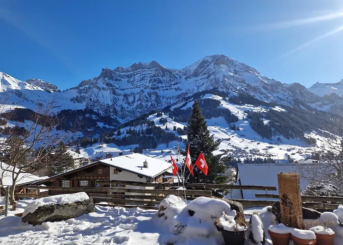 Lejlighed Gotthelf Gartenstudio, Ferien Mit Hund Adelboden